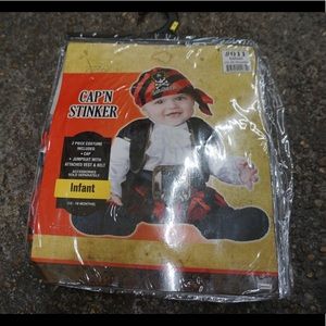 Infant boy pirate costume